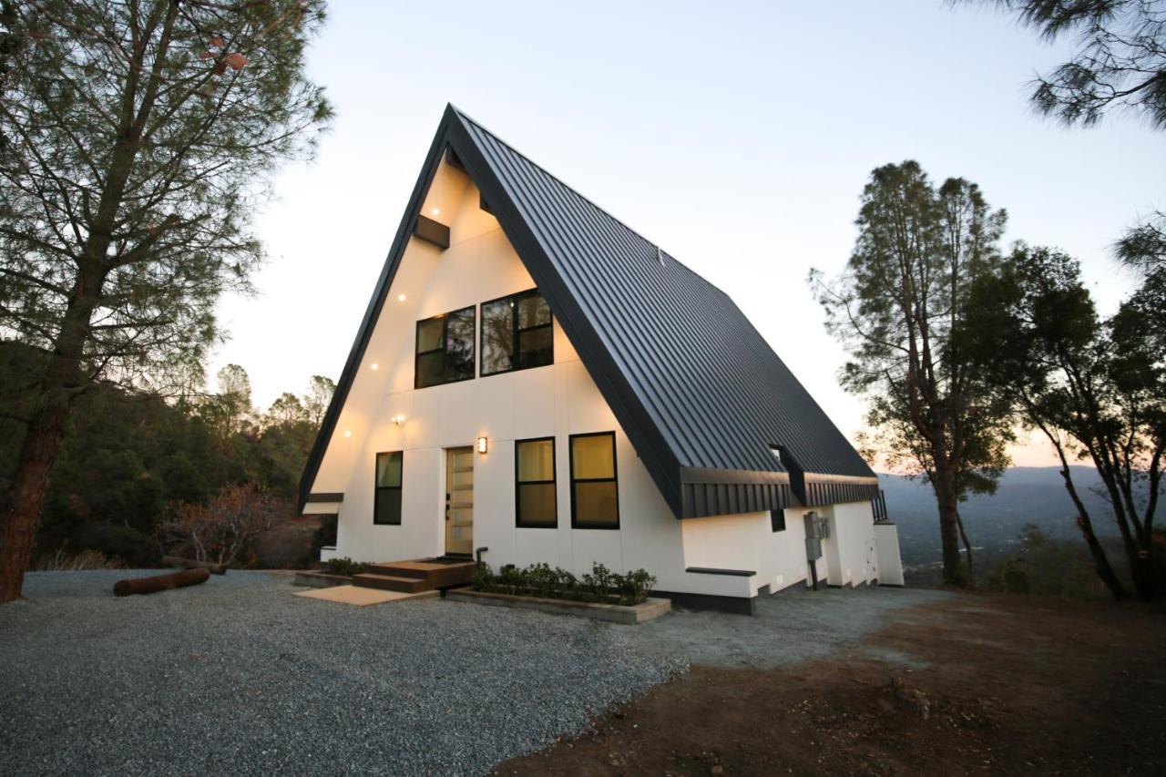 Вілла High End A-Frame - Hot Tub - Awesome Views - Yosemite - Electric Vehicle Friendly - Sleeps 10 Окгерст Екстер'єр фото