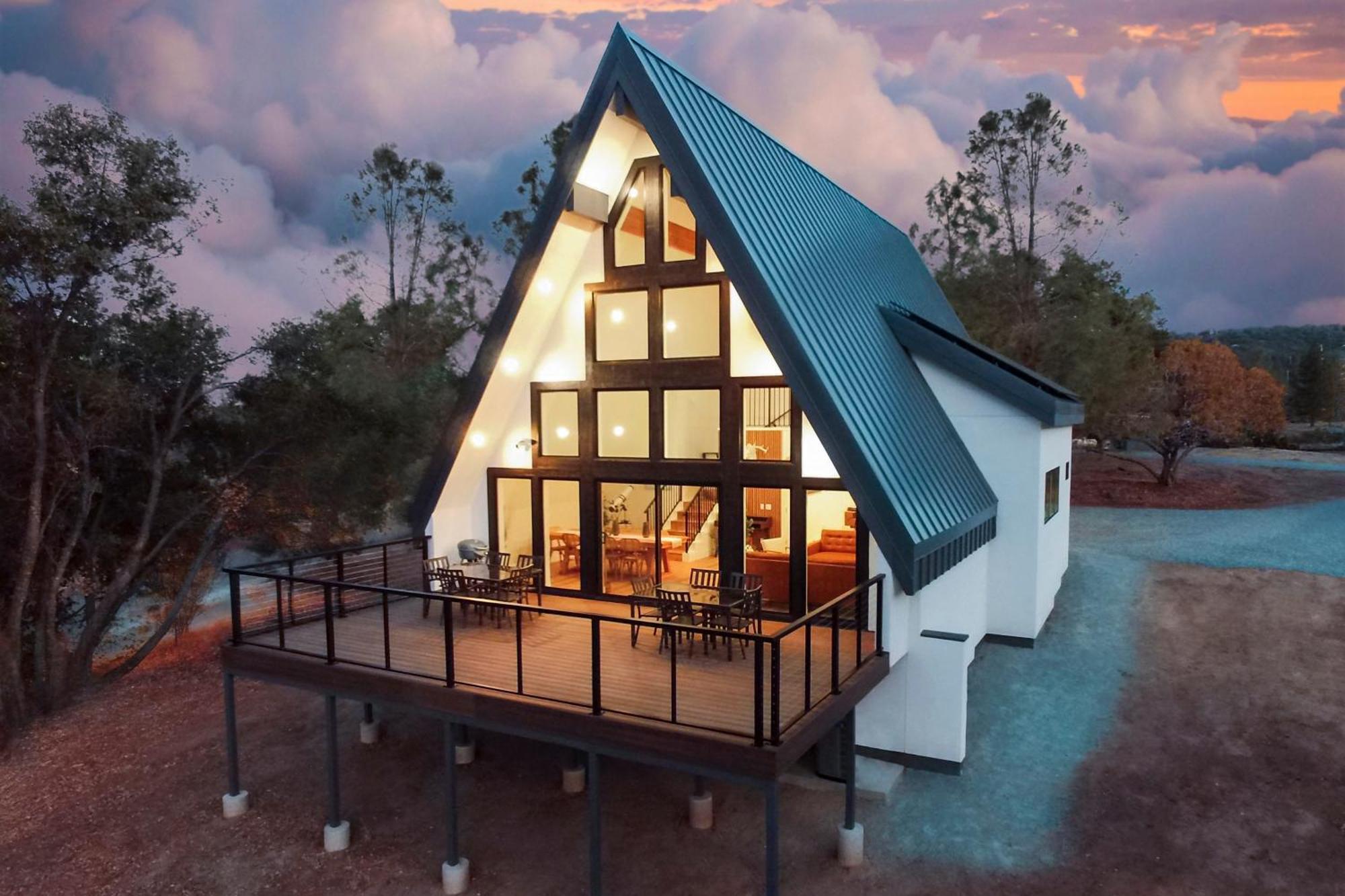 Вілла High End A-Frame - Hot Tub - Awesome Views - Yosemite - Electric Vehicle Friendly - Sleeps 10 Окгерст Екстер'єр фото