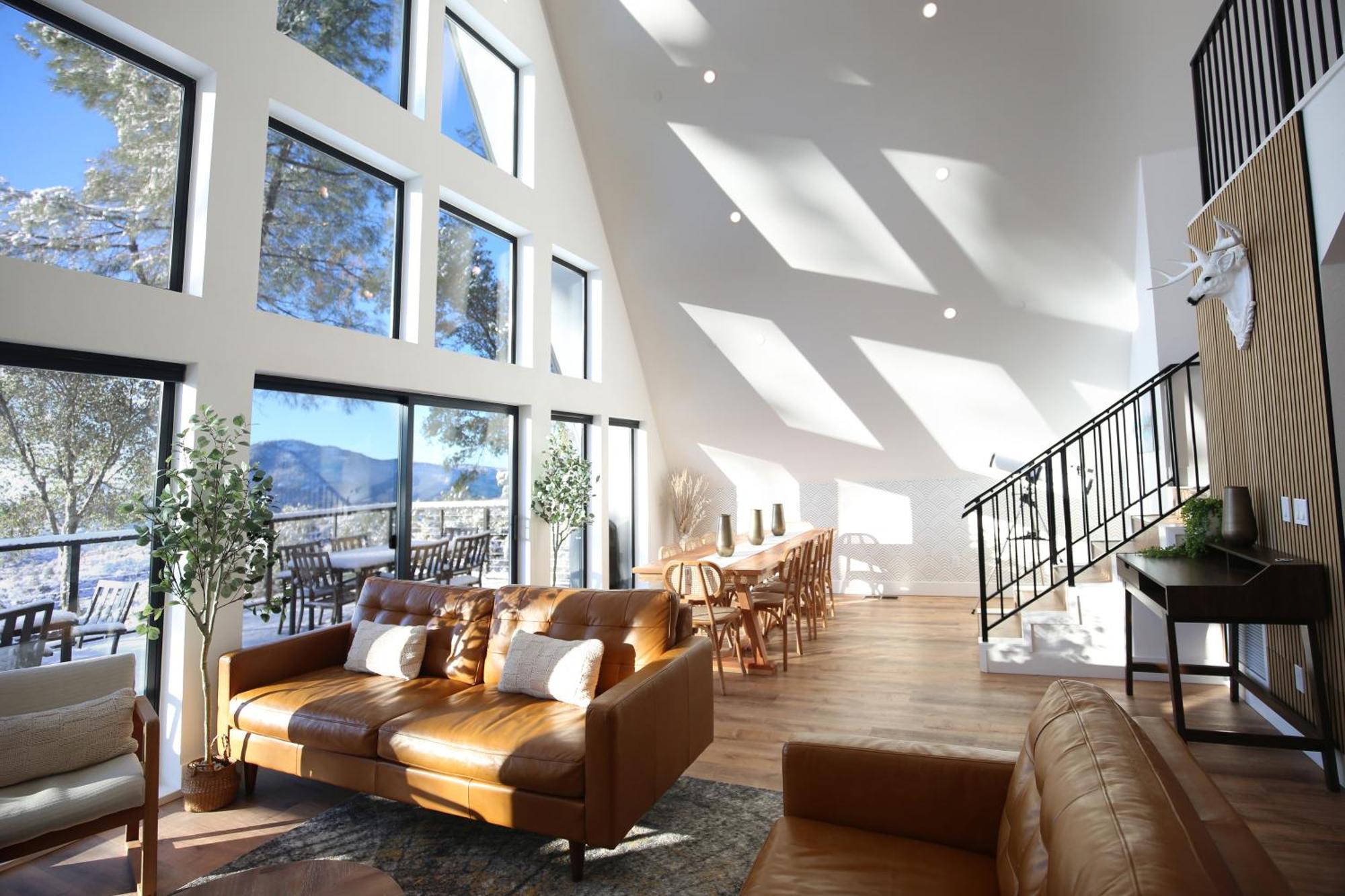 Вілла High End A-Frame - Hot Tub - Awesome Views - Yosemite - Electric Vehicle Friendly - Sleeps 10 Окгерст Екстер'єр фото